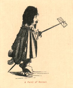 名誉のポイント、1897年。 作： John Leech