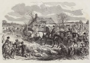 本当のクリスマス休暇 作： John Leech