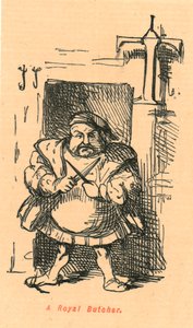 ロイヤルブッチャー、1897年。 作： John Leech
