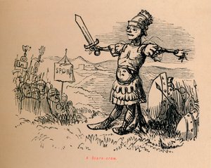 恐怖のカラス、1852 作： John Leech