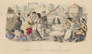 海辺の代わり。または、サーペンタイン 作： John Leech
