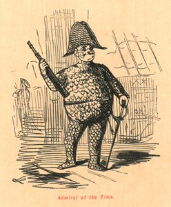 時の提督、1897年。 作： John Leech