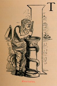 アスクレピオス、1852 作： John Leech