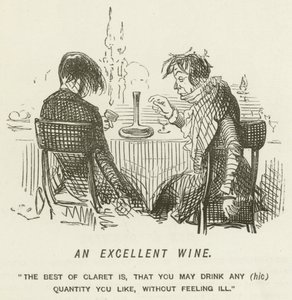 素晴らしいワイン 作： John Leech