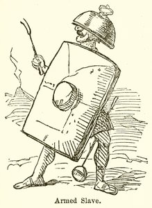武装奴隷（彫刻 作： John Leech