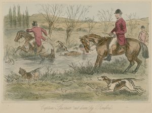ロンフォードによって切り落とされたキャプテンスプリエ 作： John Leech