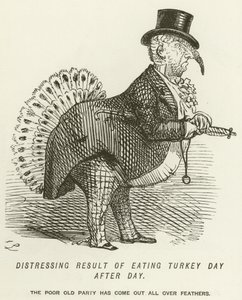 トルコを連日食べた悲惨な結果 作： John Leech