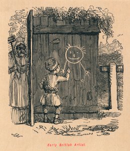 初期のイギリス人アーティスト、c1860、c1860 作： John Leech