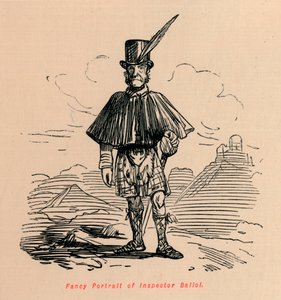 バリオイ監察官の派手な肖像画、c1860、c1860 作： John Leech