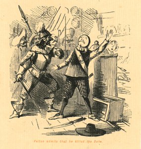 フェルトンは、1897年に公爵を殺したことを認めている。 作： John Leech