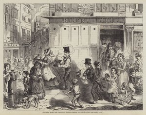 クリスマスの夕食会 作： John Leech