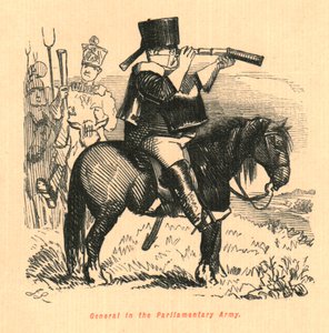 議会軍の将軍、1897年。 作： John Leech