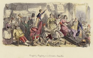Higgledy-Piggledy、または国内共和国 作： John Leech