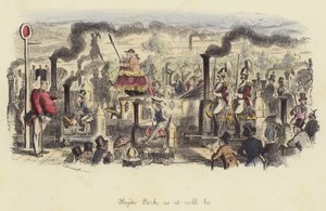 そのままハイドパーク 作： John Leech