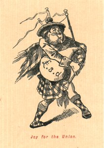 連合の喜び、1897年。 作： John Leech