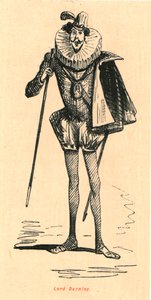 ダーンリー卿、1897年。 作： John Leech