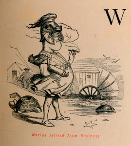 マリウスはビジネスを引退、1852 作： John Leech