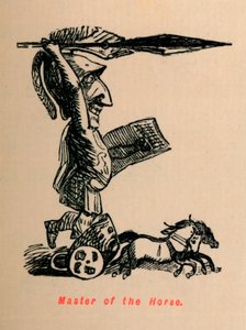 馬のマスター、1852 作： John Leech