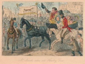 ジョーロックス氏、Handley Cross、1854年 作： John Leech