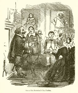 保護者のお茶会の1つ 作： John Leech