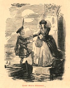 クイーンメリーズの家出、1897年。 作： John Leech