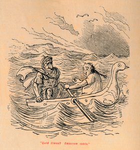 シーザーが平凡だったと1852年に恐れていることは何ですか 作： John Leech