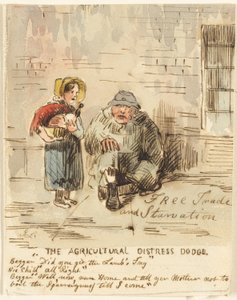農業の苦痛をかわす 作： John Leech