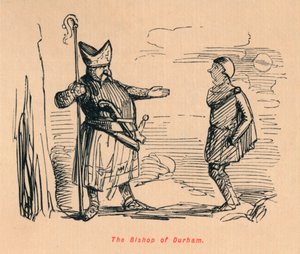 ダラム司教、c1860、c1860 作： John Leech