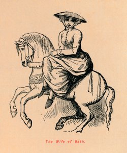 バースの妻、c1860、c1860 作： John Leech