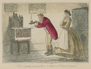 これは猟犬のマスターが受け取るためのかなりのプレゼントです 作： John Leech