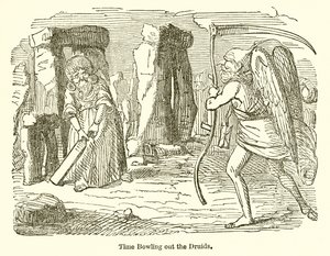 ドルイド僧の時間をボウリング 作： John Leech