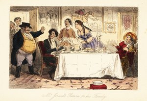 不明な画像 作： John Leech