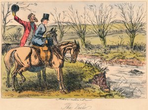 ビュー、1865。アーティスト：ジョン・リーチ、ハブロナイトブラウン。 作： John Leech and Hablot Knight Browne