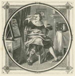鼻を切る者は自分の顔に唾を吐く(彫刻) 作： John Leighton