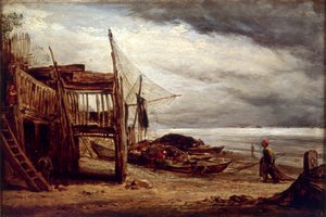 A Coast Scene」1860年
