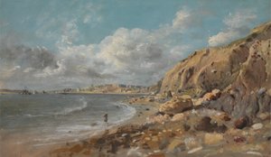 ホイットリー湾近くのカラーコーツの海岸風景 作： John Linnell