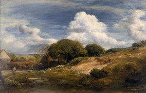 コリンズファーム、ノースエンド、ハムステッド」1831年 作： John Linnell