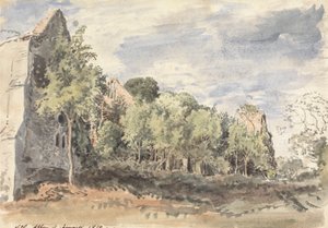 ネットリー修道院 作： John Linnell