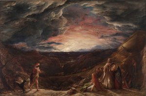 ノア：大洪水の前夜、1848 作： John Linnell