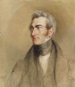 チェンバーズ・ホールの肖像（1835年 作： John Linnell