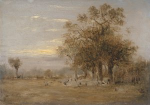 pastoreio de ovelhas 作： John Linnell