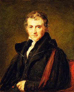 アウグストゥス卿ウォールコールコット（1799-1844）1847（パネルに油彩） 作： John Linnell