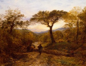 夏の夜 作： John Linnell
