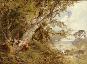 鳥の巣 作： John Linnell