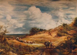 砂場、1856 作： John Linnell