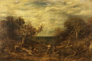 ザ・ウッドカッターズ（The Wood-Cutters 作： John Linnell