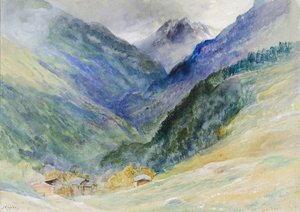 チロル 作： John MacWhirter