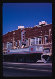 米国カンザス州ジャンクション・シティ・ワシントン・ストリート・Kaw Theater