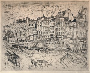 「ポン・サン・ミッシェルの近く」、1915