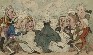 スモークのボトルまたはシックスペンスの歌、1820 作： John Marshall